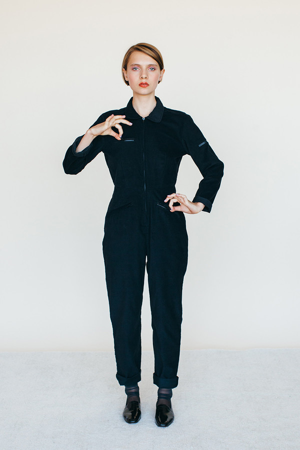 Space Suit - Black Corduroy Space Suit - Black Corduroy