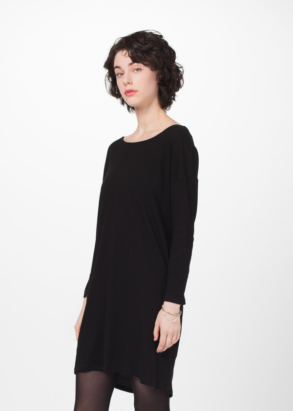 Organic by John Patrick Open Neck Shift Dress Organic by John Patrick Open Neck Shift Dress