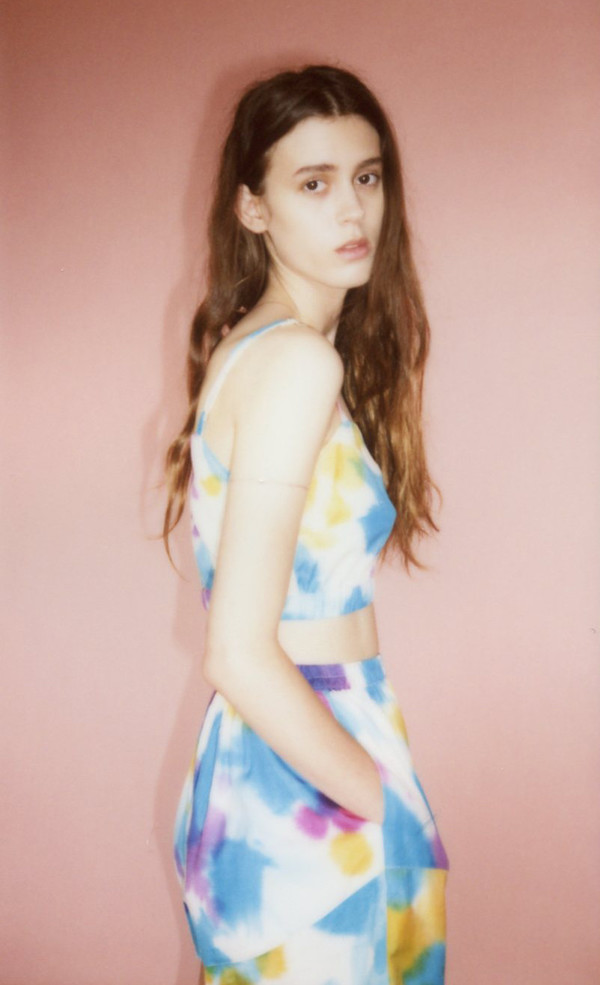 Samantha Pleet Isle shorts - hand painted Samantha Pleet Isle shorts - hand painted
