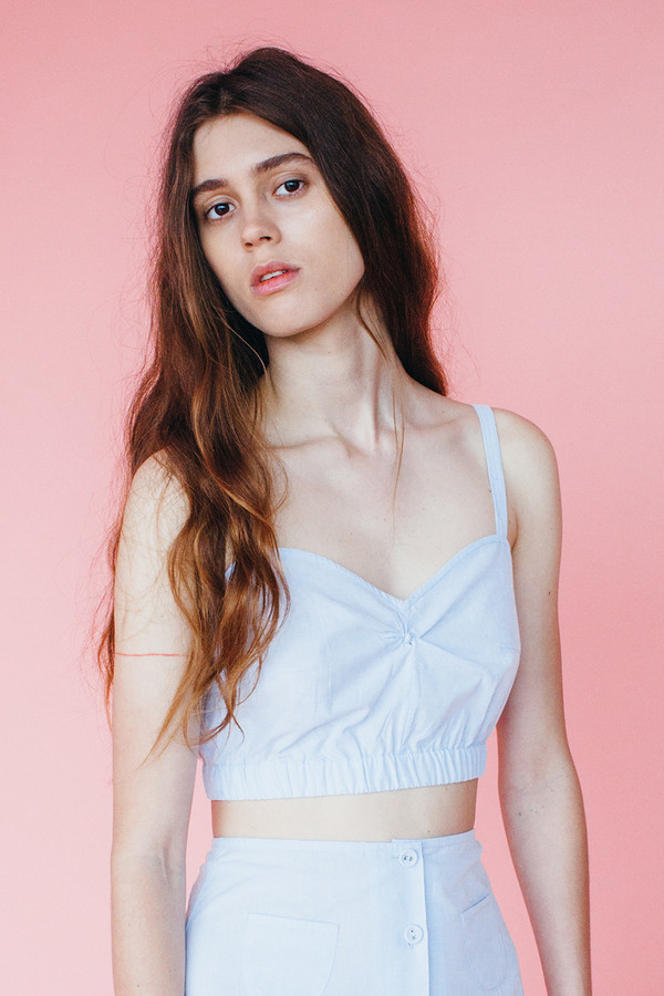 Samantha Pleet Isle tank - sky Samantha Pleet Isle tank - sky