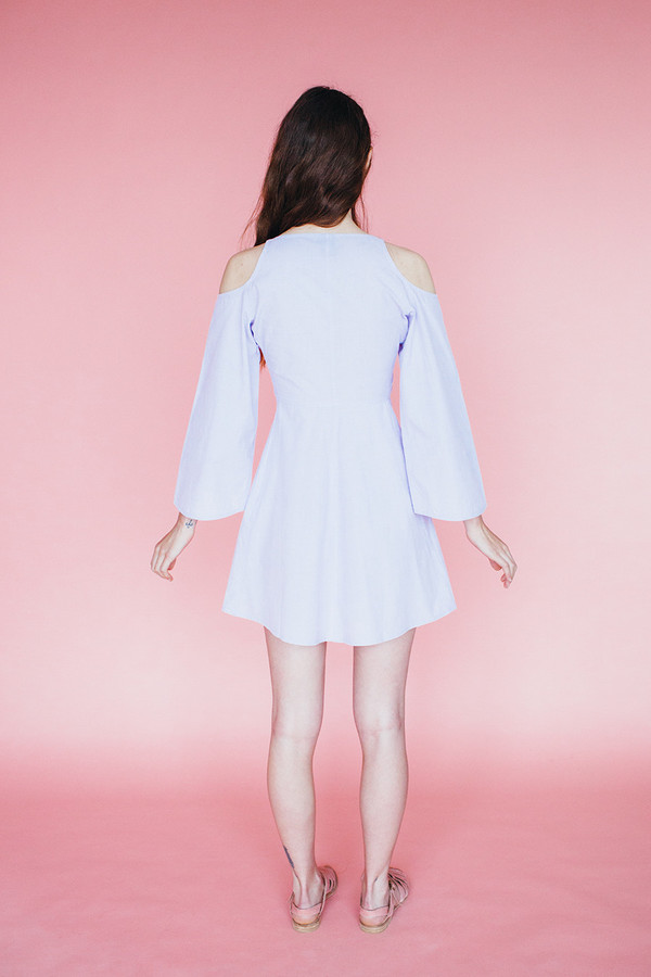 Samantha Pleet Moon Dress - Ivory Samantha Pleet Moon Dress - Ivory