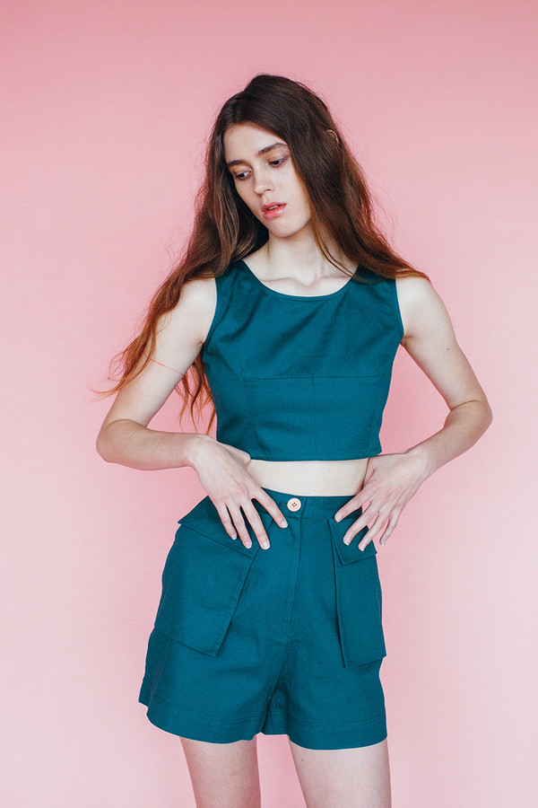 Samantha Pleet Park Tank - forest Samantha Pleet Park Tank - forest