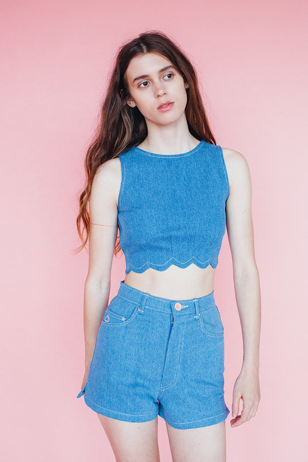 Samantha Pleet Peach Shorts Samantha Pleet Peach Shorts