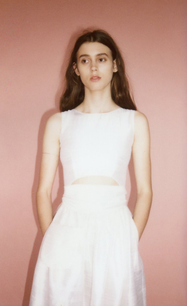 Samantha Pleet Satyr dress - ivory Samantha Pleet Satyr dress - ivory