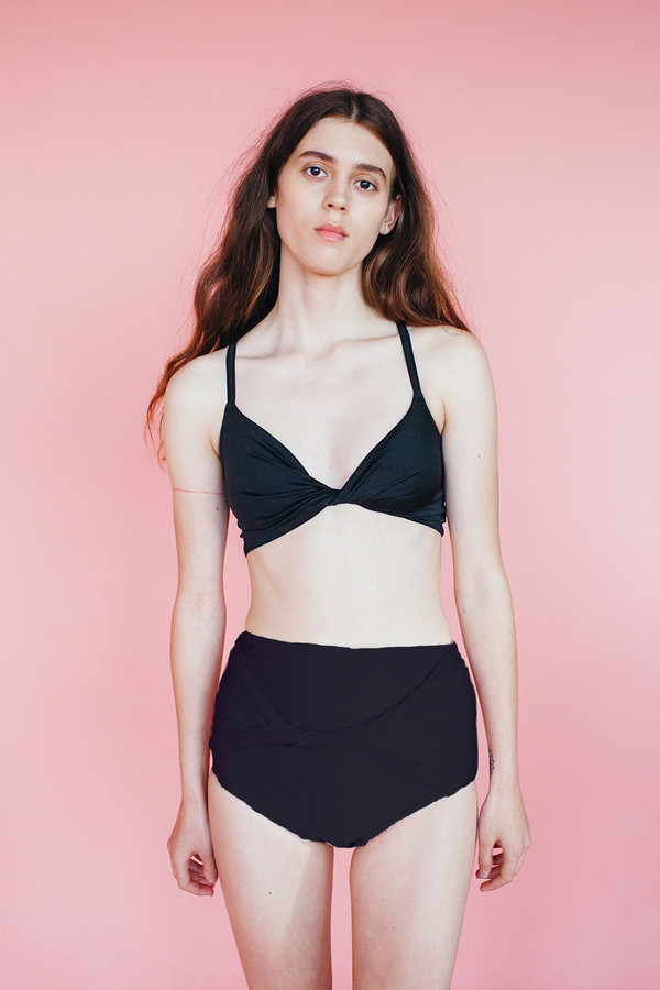 Samantha Pleet Vortex Bikini - Black Samantha Pleet Vortex Bikini - Black