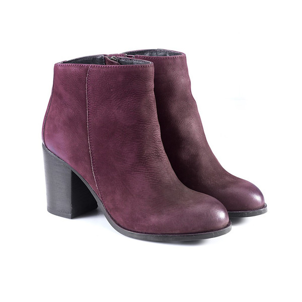 Artemisia Phoebe Burgundy Suede Ankle Boots Artemisia Phoebe Burgundy Suede Ankle Boots
