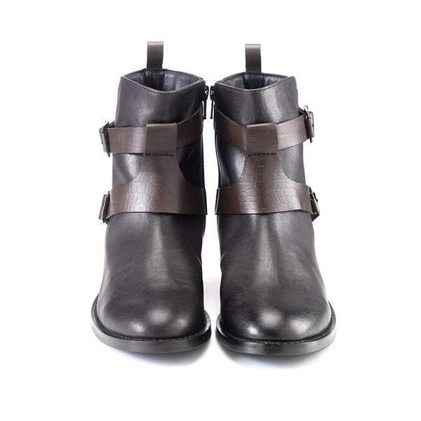 Artemisia Tara Brown Leather Ankle Boots Artemisia Tara Brown Leather Ankle Boots