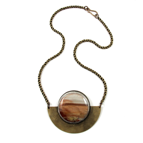 Laurel Hill Canyon Arc Necklace No2 Laurel Hill Canyon Arc Necklace No2