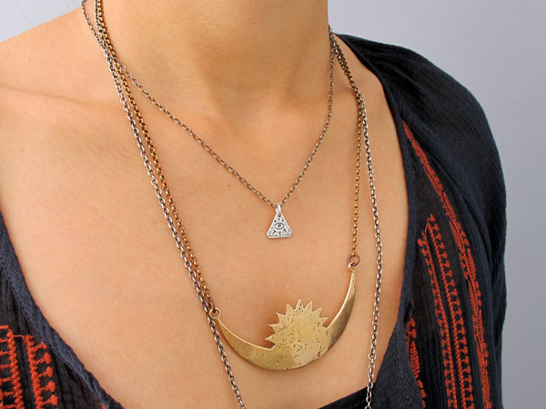Laurel Hill Third Eye Necklace Laurel Hill Third Eye Necklace