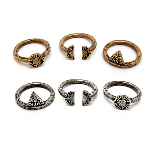 Laurel Hill Triangle Relic Ring Laurel Hill Triangle Relic Ring