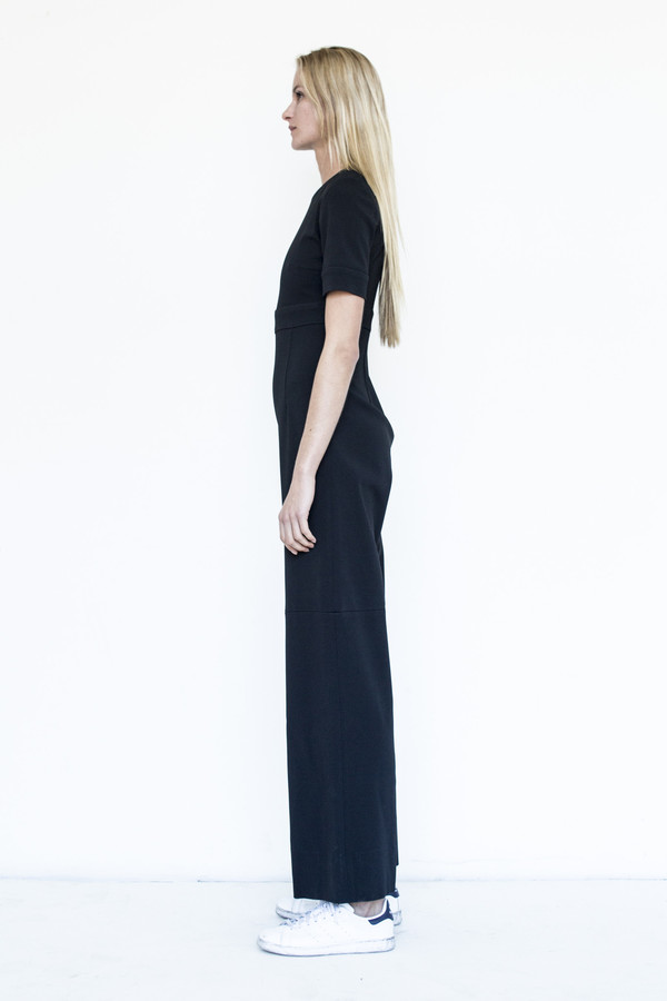 Priscavera Bonded Jersey Jumpsuit Priscavera Bonded Jersey Jumpsuit