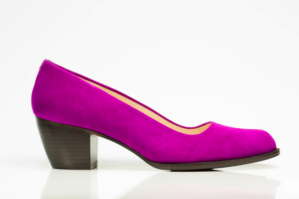 5yMedio Luisa Fuchsia Pump 5yMedio Luisa Fuchsia Pump