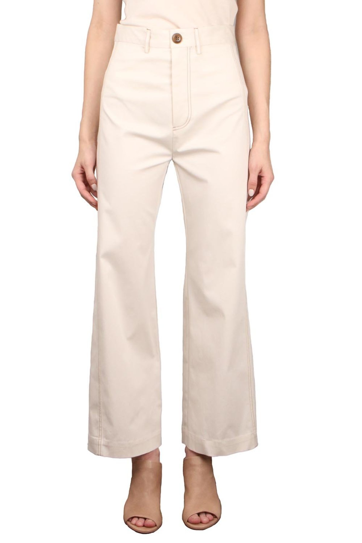 Sea NY Stella Classic Pant - Eggshell 