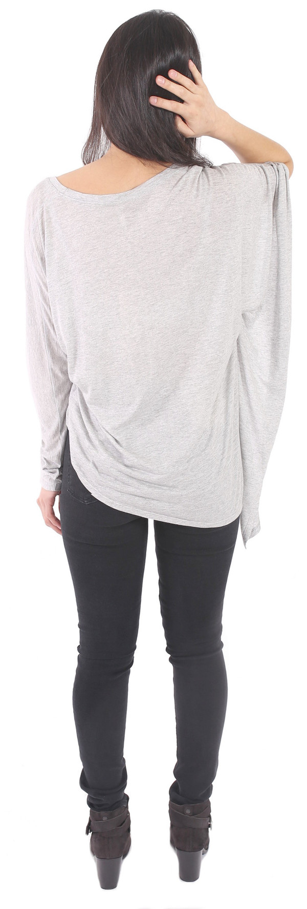 Lanston Asymmetrical Drape Tunic Lanston Asymmetrical Drape Tunic
