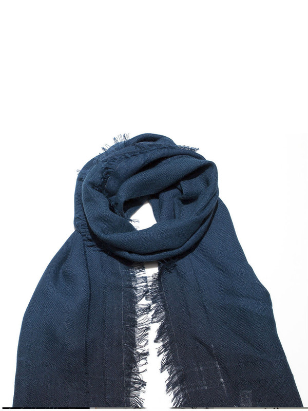 CALLINA Ombre Scarf Navy Black CALLINA Ombre Scarf Navy Black