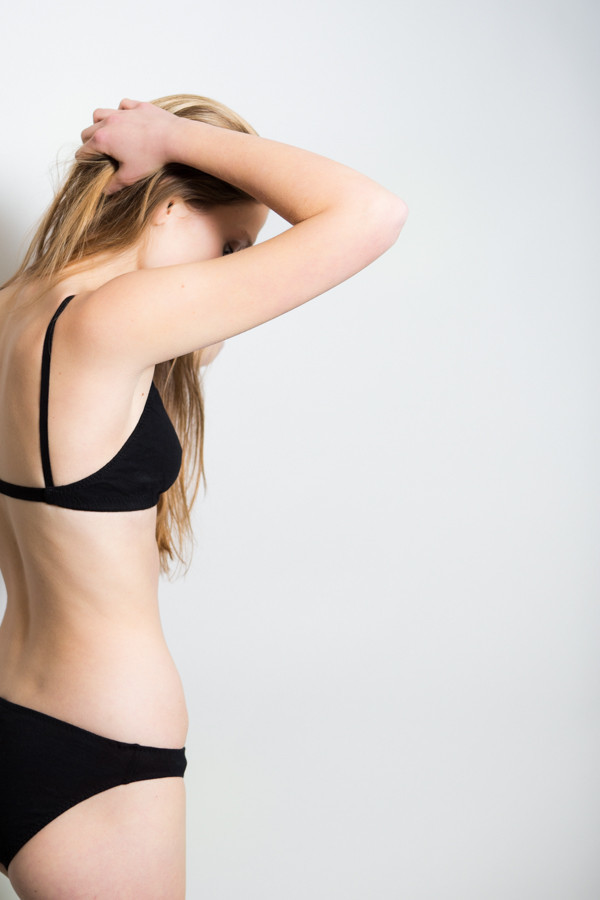 Pansy Bra / Black Pansy Bra / Black