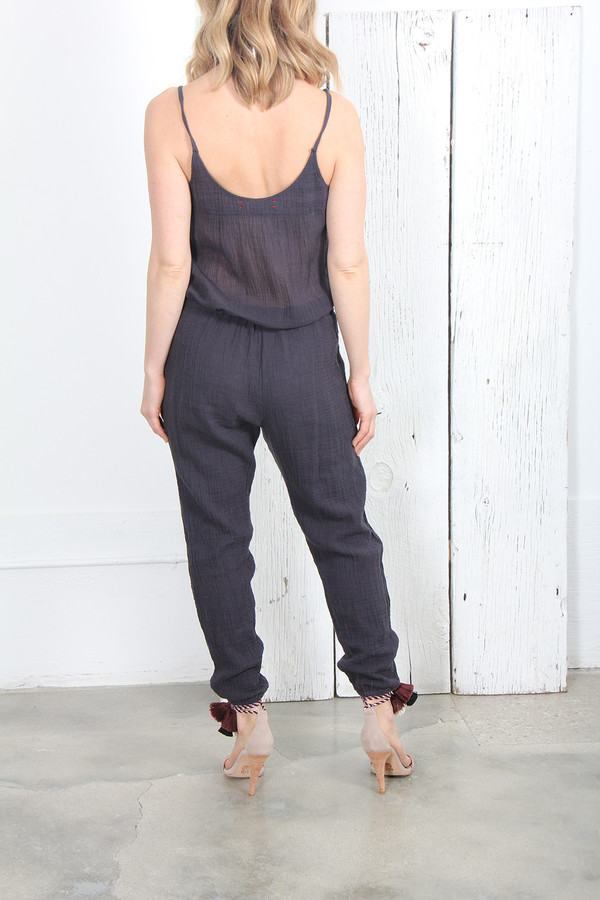 THE NARWHAL GOSSAMER GAUZE JUMPSUIT THE NARWHAL GOSSAMER GAUZE JUMPSUIT