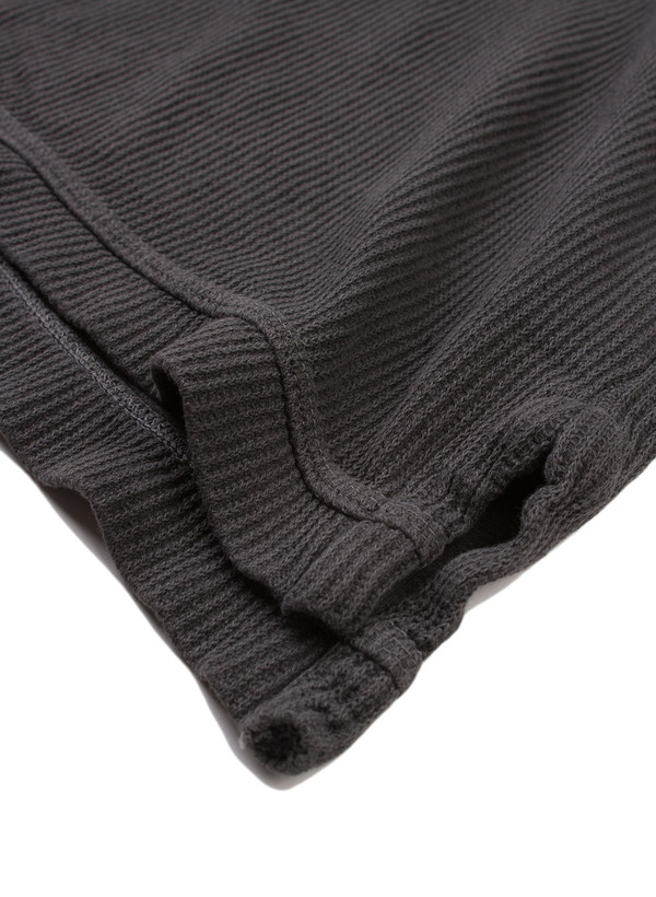 John Elliott- Flat Back Thermal Mercer Tank Black John Elliott- Flat Back Thermal Mercer Tank Black