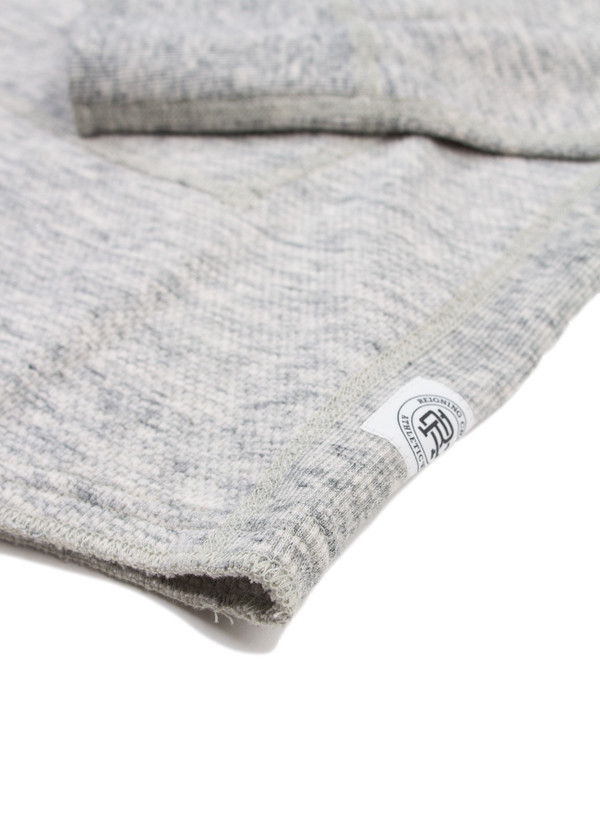 Men's Reigning Champ Knit Mesh Jersey Pullover Hoodie Concrete Men's Reigning Champ Knit Mesh Jersey Pullover Hoodie Concrete