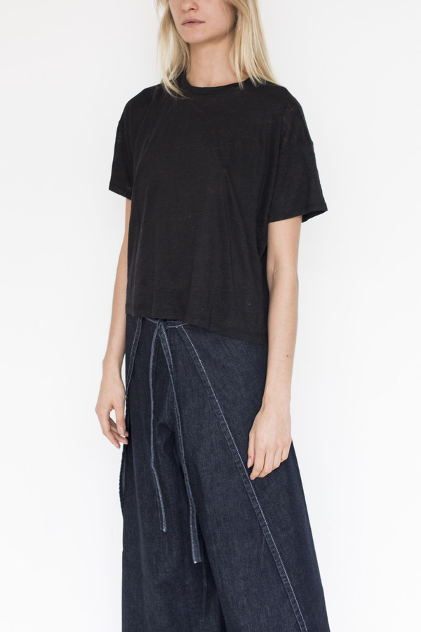 Shaina Mote Linen Loose Tee Shaina Mote Linen Loose Tee