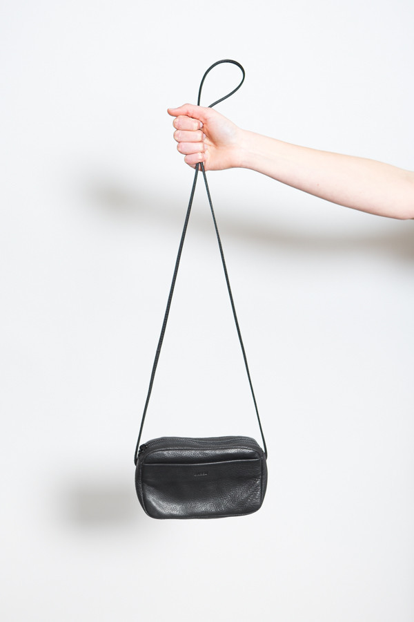 Baggu Mini Leather Purse / Black Baggu Mini Leather Purse / Black