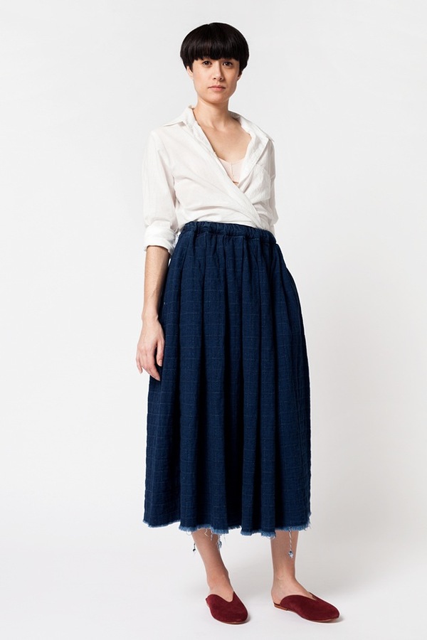 Creatures of Comfort Chantal Skirt - denim Creatures of Comfort Chantal Skirt - denim