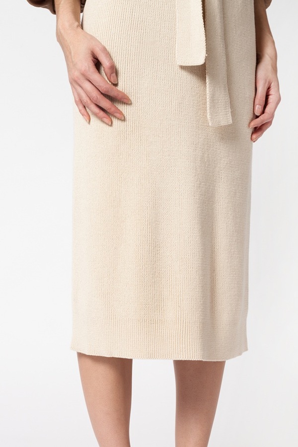 Lauren Manoogian Rib Skirt - crudo Lauren Manoogian Rib Skirt - crudo