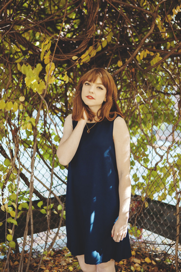 Birds of North America Trumpeter Dress (Navy) Birds of North America Trumpeter Dress (Navy)