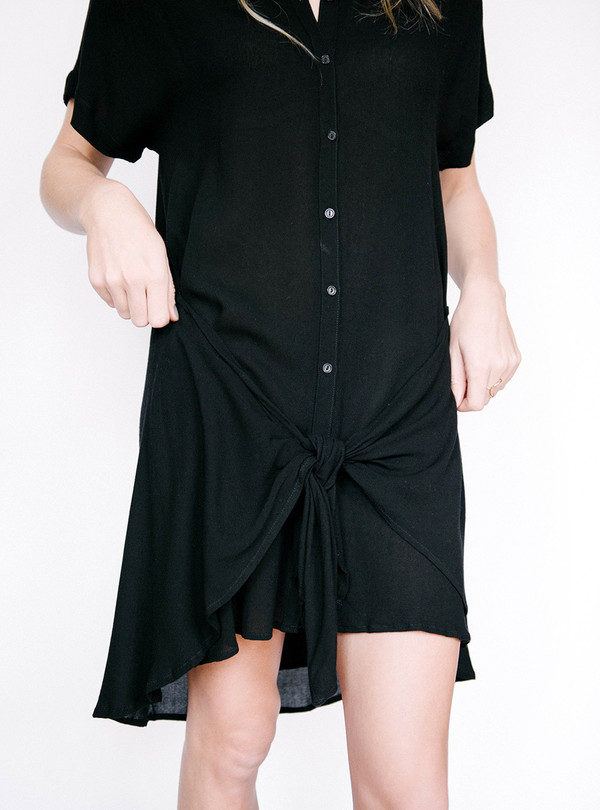 Lush Tie Front Dress Lush Tie Front Dress