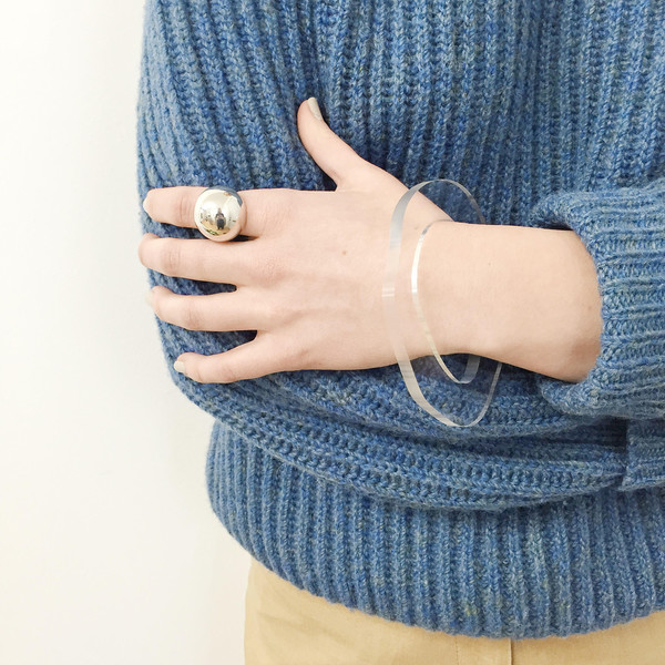 Johan Sky Blue Wool Sweater Johan Sky Blue Wool Sweater