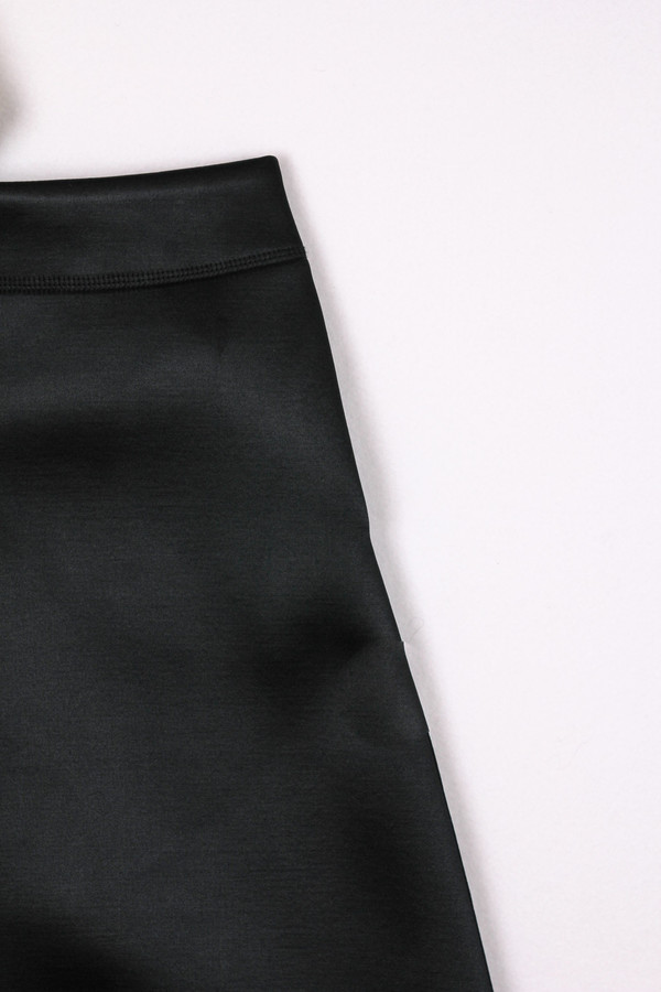 Nanushka Madu Bonded Satin A-Line Skirt Nanushka Madu Bonded Satin A-Line Skirt