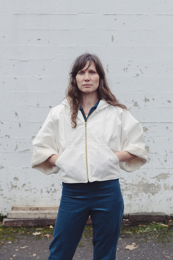 Nahanni Arntzen Kendall sherpa denim jacket Nahanni Arntzen Kendall sherpa denim jacket