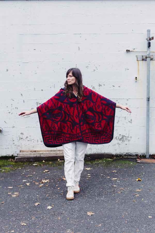 Nahanni Arntzen Northwest Poncho Nahanni Arntzen Northwest Poncho