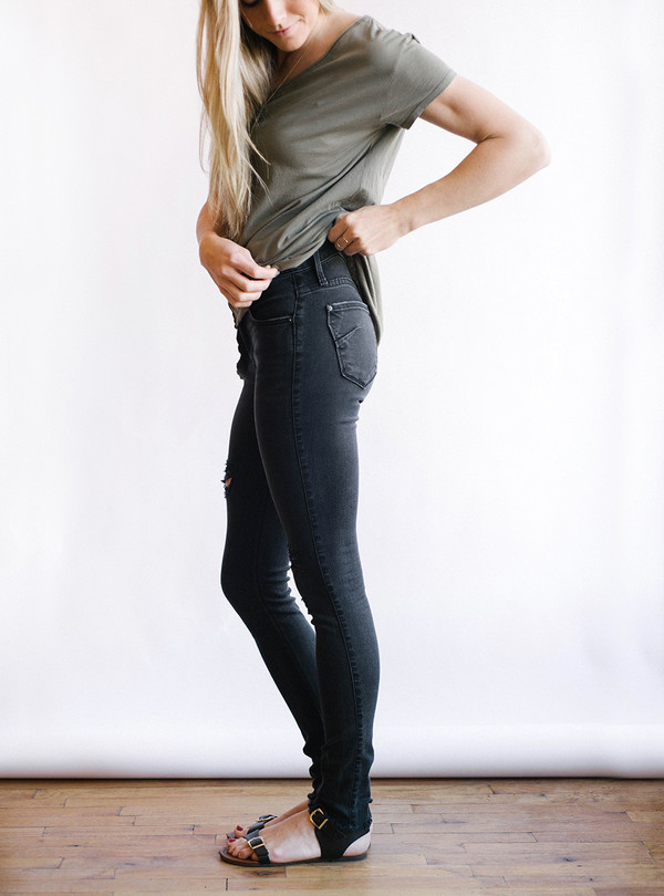 James Jeans Twiggy Blacked Out Jeans James Jeans Twiggy Blacked Out Jeans