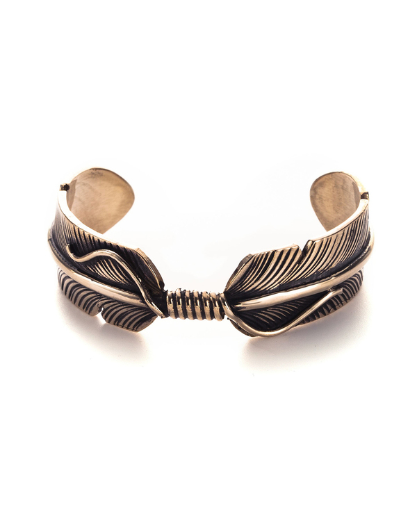 Pamela Love Feather Cuff in Brass Pamela Love Feather Cuff in Brass