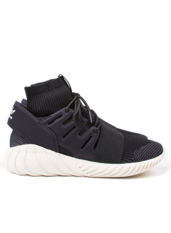 Men's Adidas Tubular Doom Primeknit Black Men's Adidas Tubular Doom Primeknit Black