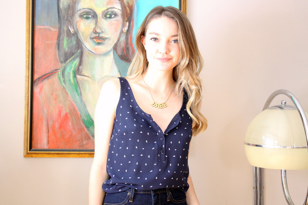 Betina Lou Lea Tank Top Navy Betina Lou Lea Tank Top Navy