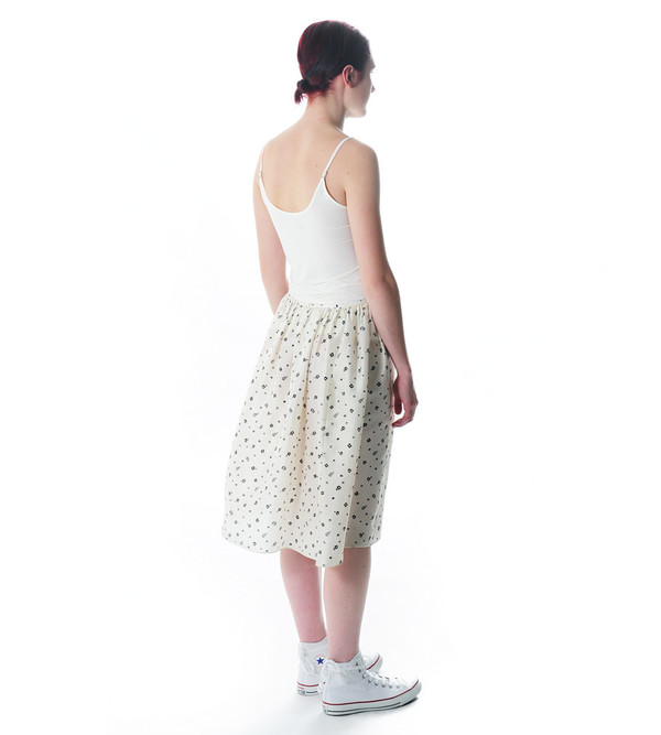 Caron Callahan Floral Print Piper Skirt Caron Callahan Floral Print Piper Skirt