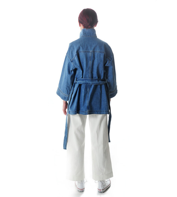 Ganni Wayne Denim Coat Ganni Wayne Denim Coat