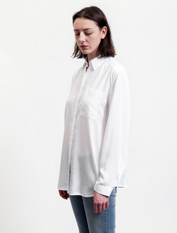 Acne Studios Addle Fluid Denim White Acne Studios Addle Fluid Denim White