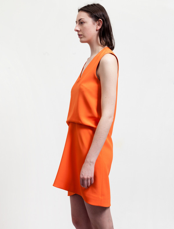 Acne Studios Challa Stretch Crepe Orange Acne Studios Challa Stretch Crepe Orange