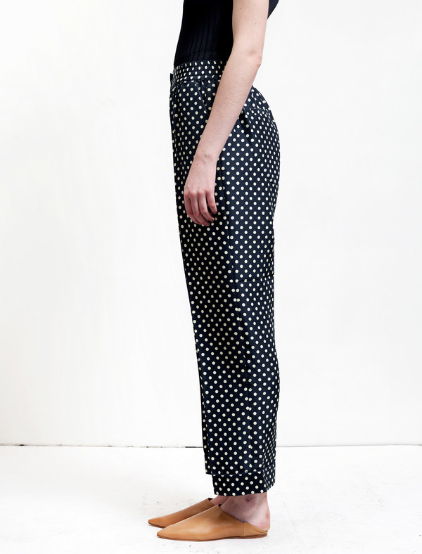 Trademark Polka Dot Silk Pant Trademark Polka Dot Silk Pant