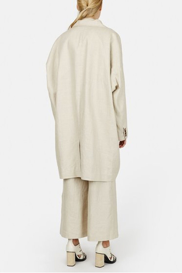 Opening Ceremony Arden Linen Oversized Suit Jacket Opening Ceremony Arden Linen Oversized Suit Jacket