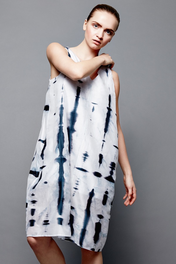 Devlyn van Loon Tank Split Dress - Shibori Devlyn van Loon Tank Split Dress - Shibori