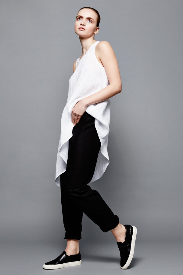 Devlyn van Loon Raw Silk Seamed Pant Devlyn van Loon Raw Silk Seamed Pant
