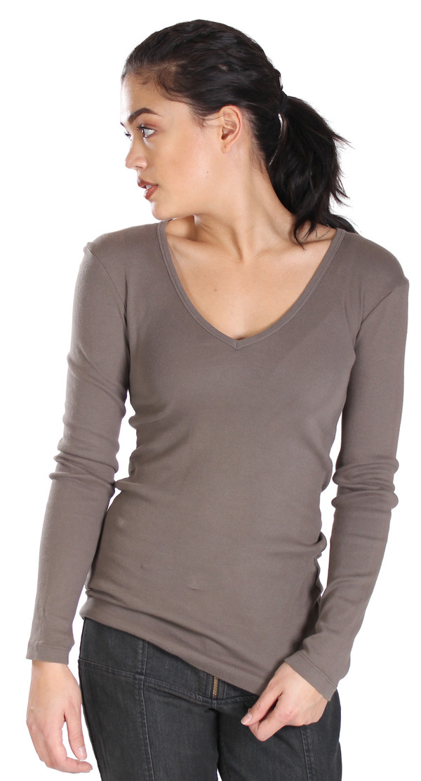 Prairie Underground Soft V Neck in Olive Prairie Underground Soft V Neck in Olive