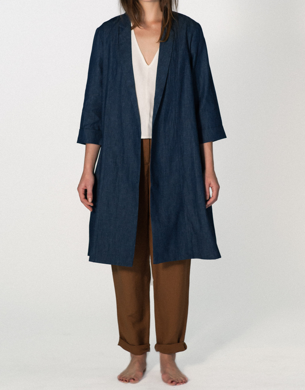 ALI GOLDEN NOTCH DENIM COAT ALI GOLDEN NOTCH DENIM COAT
