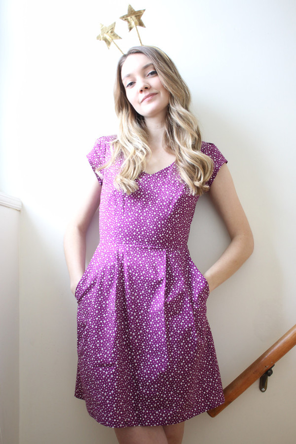Birds of North America Gander Dress (Purple Starlight) Birds of North America Gander Dress (Purple Starlight)