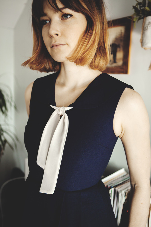 Birds of North America Chiffchaff Dress (Navy) Birds of North America Chiffchaff Dress (Navy)
