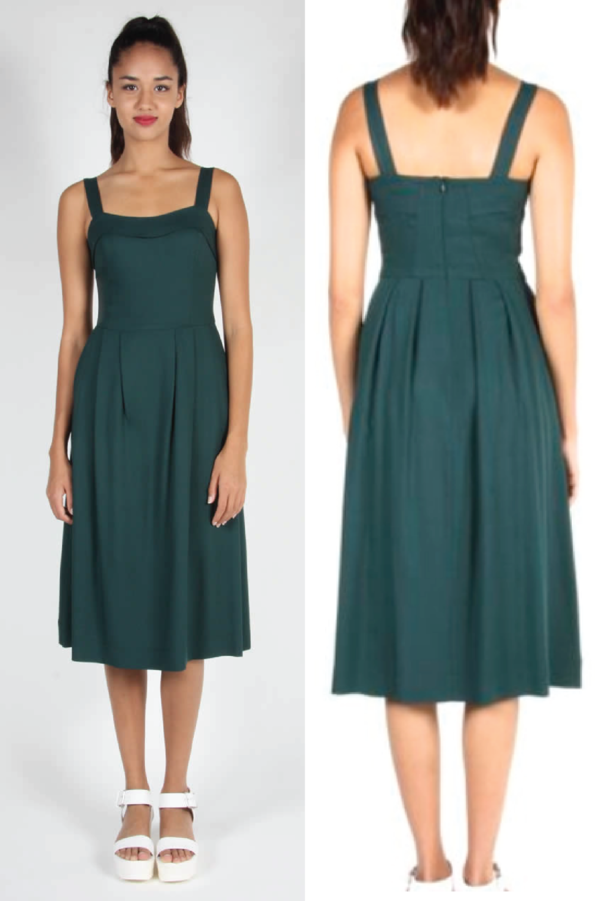 Birds of North America Passerine Dress (Forest Green) Birds of North America Passerine Dress (Forest Green)